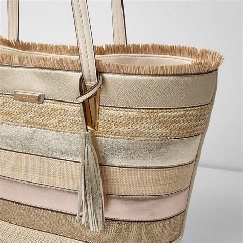 river island beach bags